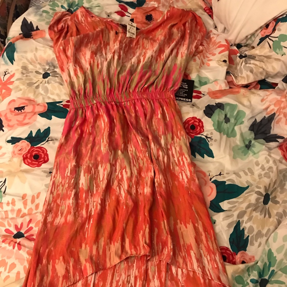 Express high low dress